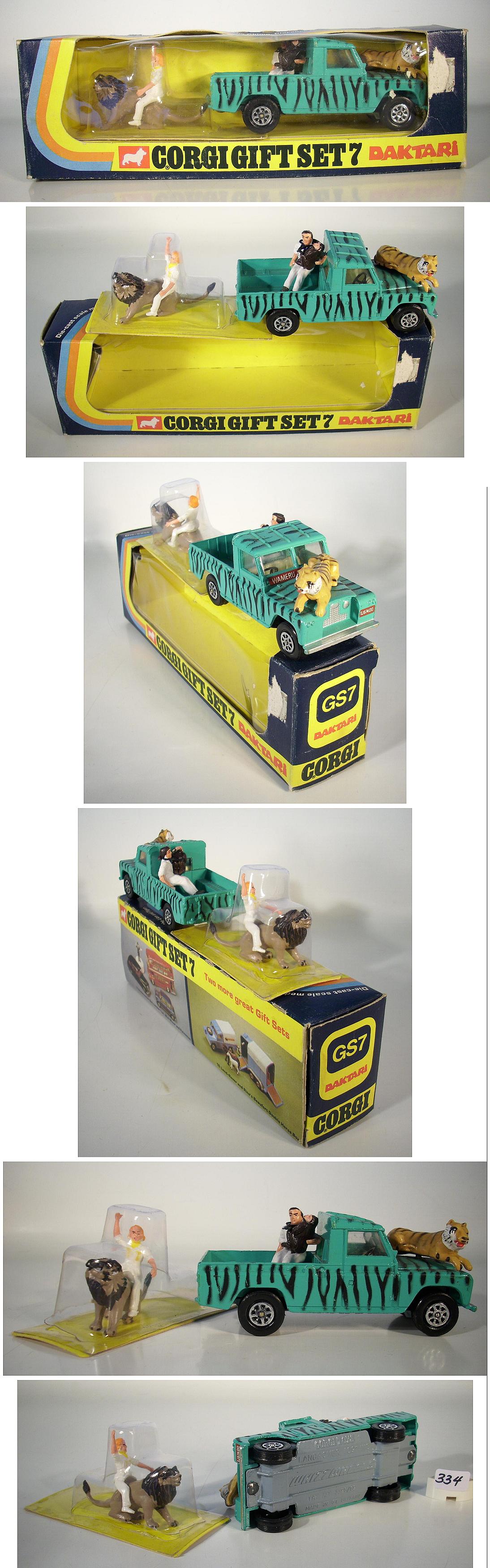 Corgi Toys Gift Set 7 Daktari - QDT